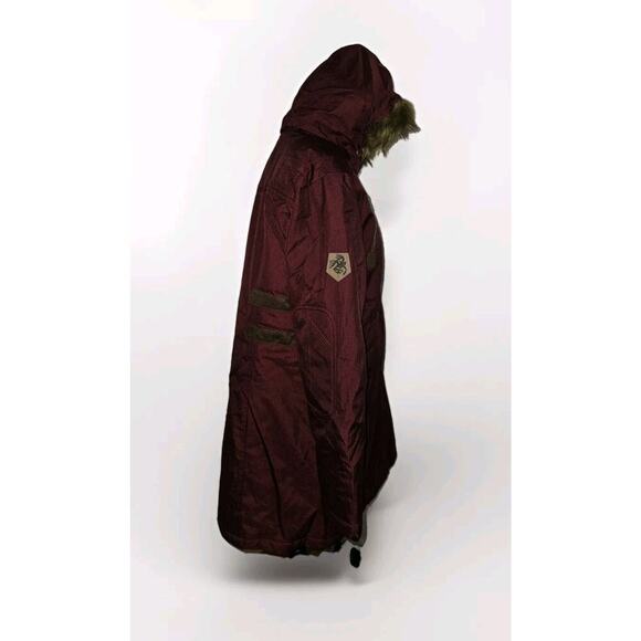 NWT Legendary Whitetails Women's Anchorage Parka Winter Coat Hooded Burgandy Lg - Picture 6 of 15